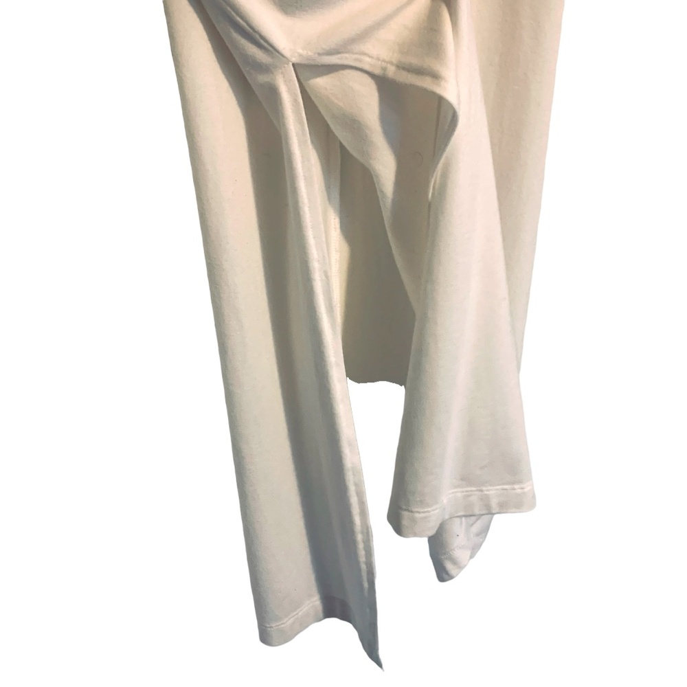 NWOT Groceries Apparel Off The Shoulder Oolong Maxi Slip Dress White Size S - Picture 7 of 12